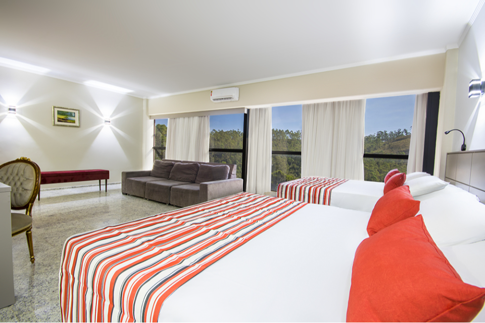 Apartamento do Cassino Resort com camas de casal
